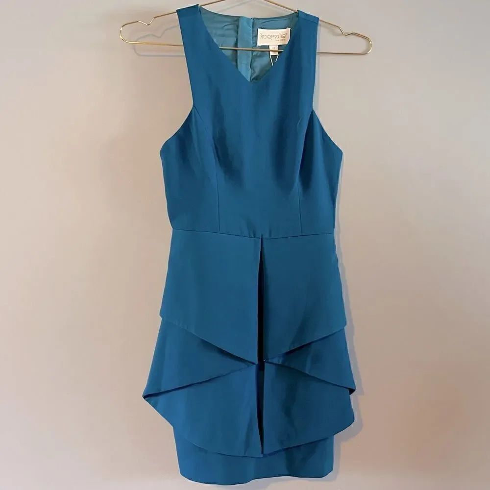 Keepsake the Label Overpass Dress in Turquoise || SZ XS